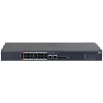 Dahua Technology DH-CS4218-16ET-240 tinklo jungiklis valdomas L2 Gigabit Ethernet (10/100/1000) Power over Ethernet (PoE) juodas