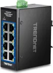 Trendnet 8 pramoninis gigabitinis DIN-bėgelio mini jungiklis