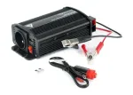 AZO Digital IPS-800U 800W keitiklis 24V DC į 230V AC, modifikuota sinusinė banga, USB, Schuko lizdas, gnybtai