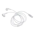 Activejet laidinės ausinės USB-C baltos