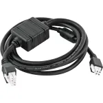 Zebra CBL-DC-381A1-01 maitinimo laidas, juodas