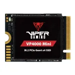 Patriot Viper VP4000 Mini 500GB M.2 2230 PCIe Gen4x4 NVMe SSD diskas