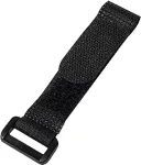 DSIT daugkartinio naudojimo lipnusis kabelių rai&scaron;tis, juodas, 150 mm, 1 vnt.
