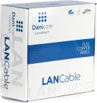 DSIT DANICOM CAT6 UTP 100 m vientisos gyslos kabelis - LSZH (Dca)