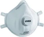 Uvex silv-air classic 2310 FFP3 vienkartinė filtruojanti pusiau kaukė su vožtuvu, 15 vnt. 8732310