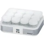 Joghurt-Maker JM 2, Joghurtbereiter edelstahl/wei&szlig;