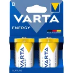 Varta Longlife Power &scaron;arminė D baterija LR20 1,5 V, 2 vienetų blisteris 04120229422