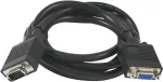 SYNERGY21 S215297 VGA prailginimo kabelis, 1,8 m, vyri&scaron;kas į moteri&scaron;ką, juodas