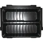 Varioeinsatz 2-fach P-83680, Einlage schwarz, f&uuml;r MAKPAC Koffer