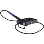 Fixhub Power Series Tragbare L&ouml;tstation, L&ouml;tkolben schwarz/blau, 100 Watt, USB-C, Powerstation