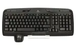 Belaidis klaviatūros ir pelės rinkinys Logitech MK330 Wireless US Black
