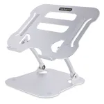 StarTech.com reguliuojamo auk&scaron;čio aliumininis ne&scaron;iojamojo kompiuterio stovas, sulankstomas, iki 10 kg
