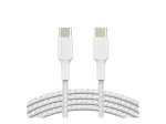 USB-C laidas Belkin BoostCharge 2 m, USB-C, baltas