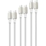 4smarts USB-C į USB-C laidas PremiumCord 100W 3m Baltas