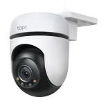 TP-Link Tapo C510W lauko / vidaus PTZ IP stebėjimo kamera, 2K, 360&deg;, naktinis matymas, belaidė, IP65, balta/juoda
