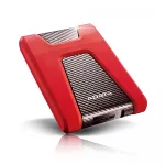 I&scaron;orinis kietasis diskas ADATA DashDrive Durable HD650 1 TB 2.5 inch USB 3.2 Gen 1 Raudonas