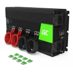 Keitiklis Green Cell INV12 3000 W 12 V į 230 V, 50 Hz, 1 USB, aktyvus au&scaron;inimas, juodas