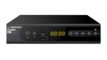 Set-top dėžutė ESPERANZA EV106R kabelinis imtuvas DVB-T2 / DVB-C HEVC H.265, HDMI, USB, PVR, Dolby Digital, 174&ndash;790 MHz, juoda