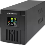Nepertraukiamo maitinimo &scaron;altinis QOLTEC 53770, Line-Interactive UPS 1.5 kVA (900 W), 2 C13 lizdai, AVR, LCD, USB Type-B