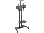Mobilus televizoriaus stovas + laikiklis Art S-12, 32-70 colių, 45 kg, VESA 600x400