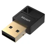 USB Bluetooth adapteris Unitek B105B &mdash; USB 2.0 Type-A, BLE 5.3, 3 Mbit/s, juodas, Plug-and-Play
