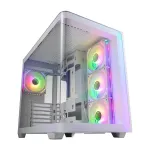 Korpusas FSP M580-WA Midi Tower baltas ARGB