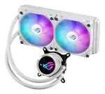 ASUS ROG Strix LC III 240 ARGB White Edition skystas au&scaron;inimo komplektas 12 cm