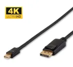 MicroConnect DP-MMG-180MB DisplayPort kabelis 2 m Mini DisplayPort juodas