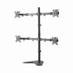 Sbox LCD-F048 keturių monitorių stovas (13-32 col., 4x8 kg, VESA 100x100)