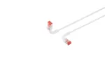 Tinklo kabelis Lanview LV-6AFTP-FLEX-ANG-10W RJ45 Cat6A 10 m Juoda