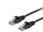Jungiamasis kabelis Equip Cat.6 U/UTP RJ-45 0,25 m Juodas