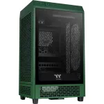 Thermaltake The Tower 200 Mini Tower korpusas, tamsiai žalias, grūdintas stiklas