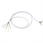 Maitinimo laidas Bachmann 119.280, baltas, 1,5 m, 250 V, 16 A