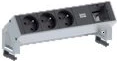 Bachmann DESK 2 ilgintuvas 0,2 m 3 AC lizdai Juoda Balta