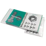 GBC Laminavimo mai&scaron;elis A4 i&scaron; anksto perforuotas 75 mikronų, blizgus, skaidrus, A4 Maxi, 303 mm, 229 mm, 100 vnt.