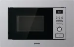 Gorenje BM201AG1X Įmontuojama grilio mikrobangų krosnelė 20 L 800 W Nerūdijantis plienas