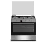 MPM MPM-93-KGM-33 90 cm nerūdijančio plieno dujinė-elektrinė viryklė, energijos klasė A