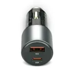 Automobilinis įkroviklis everActive CC-60Q, QC3.0, iki 83W, USB maitinimo adapteris automobiliui