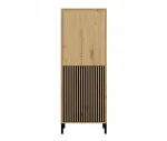 KAMARO 2DK plonas/GŁ ąžuolas ARTISAN DISPLAY CABINET