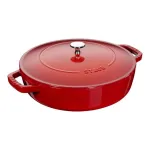 Staub Roaster Chistera 28 cm apvali vy&scaron;ninė raudona 40511-474-0
