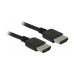 HDMI kabelis DeLOCK 85216 1,5 m Type A ki&scaron;tukas &ndash; ki&scaron;tukas juodas