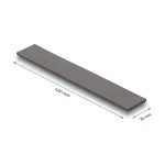 Termo pad DeLOCK 18471 3,2 W/m&middot;K pilka 20x120x3 mm