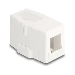 Delock 85841 tu&scaron;čias keystone korpusas, 1 prievadas, magnetiniu pagrindu, baltas