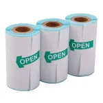 Hismart HS083410 termo lipdukų popierius 52x30 mm (3 rulonai)
