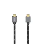 HDMI kabelis Hama 00205238 1 m HDMI A tipo (standartinis) Juoda, Pilka