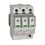 Legrand 412272 vir&scaron;įtampių ribotuvas, Type 1+2, 12.5 kA, 3P+FM, 3 moduliai