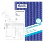 Administracinis bloknotas Avery 881 mėlynai baltas