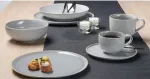 Porcelianinės lėk&scaron;tutės Ritzenhoff & Breker SKAGEN STONE 160 mm &ndash; 6 vnt., tinkamos plauti indaplovėje