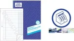 AVERY Dublikatų rinkos knyga su 2 stulpelių lentele (Market D/AT), 1 vnt., MPN 1799