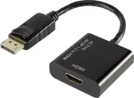 Vaizdo keitiklis Renkforce DisplayPort į HDMI, 1407508, juodas